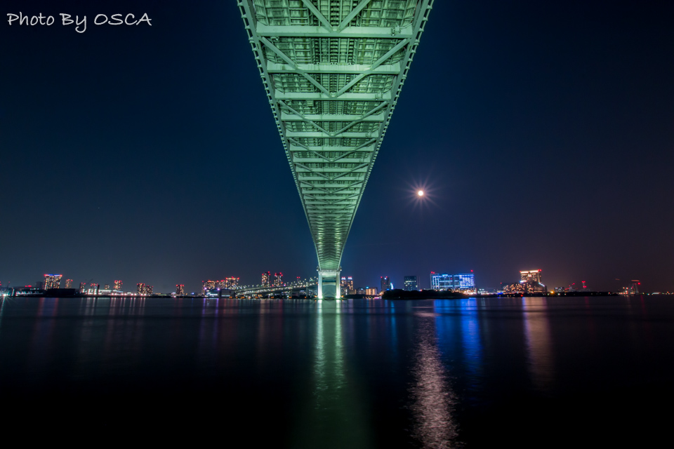レインボーブリッジの夜景を楽しむ散歩をしよう (3.芝浦南ふ頭編) | OSCA PHOTO WORKS